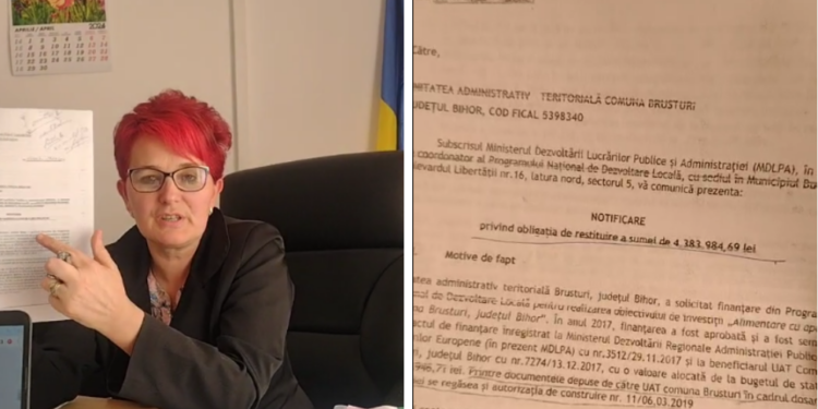 Primărița din Brusturi, victorie definitivă la Înalta Curte în procesul cu Ministerul Finanțelor și cel al Dezvoltării pentru 4,3 milioane lei. În urma unei sesizări a consilierilor PNL, conturile PrimărieiBrusturi au fost blocate trei ani