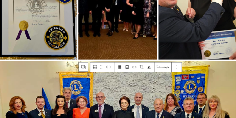 Chirurgul Mircea Ioan Șandor a nășit cel de-al 83- lea Club Lions din România, cel din Salonta