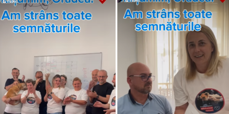 Au reușit! 10.000 de orădeni au semnat pentru a susține Misiunea Grivei