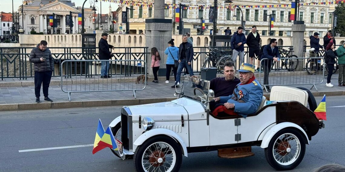 Armata Română primită la Oradea cu flori de liliac (20 aprilie 1919)