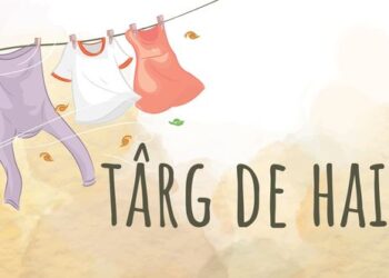 Târg caritabil cu vânzare de haine noi și second hand