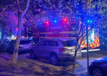 Incendiu la supermarketul fraților Govoreanu