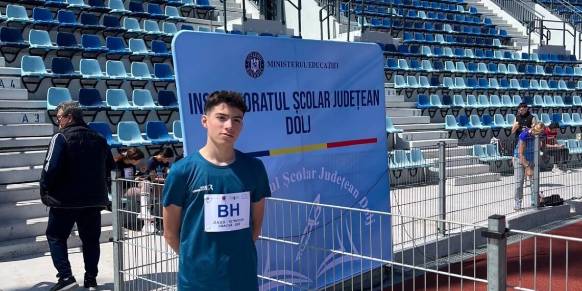 Tudor Tăutu, două recorduri personale la Olimpiada Națională a Sportului Școlar