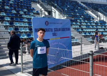 Tudor Tăutu, două recorduri personale la Olimpiada Națională a Sportului Școlar