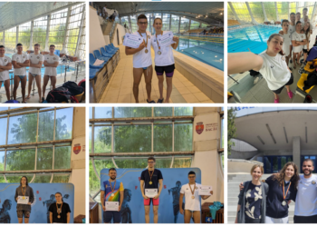 Premieră la U Oradea. Pentru prima dată de 20 de ani s-a reușit ca universitarii orădeni să aibă o echipă la Campionatele Naționale Universitare de Înot 2024