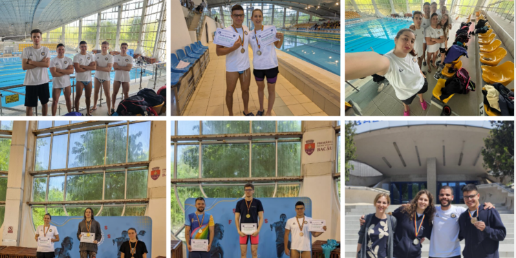 Premieră la U Oradea. Pentru prima dată de 20 de ani s-a reușit ca universitarii orădeni să aibă o echipă la Campionatele Naționale Universitare de Înot 2024