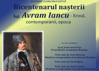 Prorectorul Universității din Oradea, prof. univ. dr. habil. Sorin Șipoș, la sesiunea științifică dedicată de Academie bicentenarului nașterii lui A. Iancu