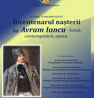 Prorectorul Universității din Oradea, prof. univ. dr. habil. Sorin Șipoș, la sesiunea științifică dedicată de Academie bicentenarului nașterii lui A. Iancu