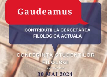 Conferința Gaudeamus la Facultatea de Litere din Oradea