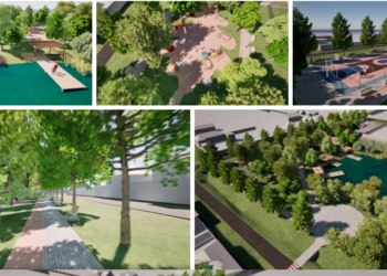 Schimbare spectaculoasă de imagine într-un cartier dintr-un oraș din Bihor. Va fi și un lac de acumulare în scop recreativ