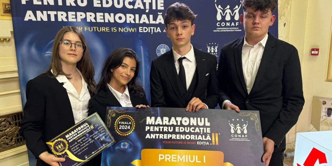 Gojdiștii, primii la primul Maratonul de Educație antreprenorială dedicat elevilor. Cel mai bun plan de afaceri