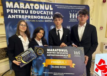Gojdiștii, primii la primul Maratonul de Educație antreprenorială dedicat elevilor. Cel mai bun plan de afaceri