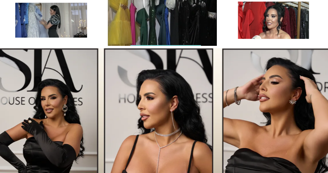 Orădeanca pentru care vedetele fac sute de kilometri ca să îmbrace rochiile ei. A trăit cinci ani în Dubai