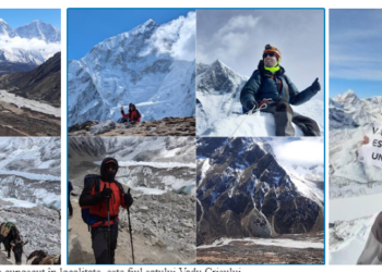 Un inginer din Vadu Crișului pe Vârful Island Peak. Ioan Kovaci: Vadu Crișului e centrul universului