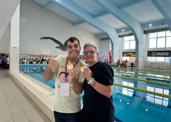 Ovidiu Costea, două medalii la Jocurile Naționale Special Olympics