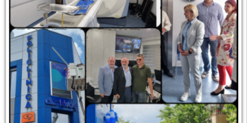 Reputatul medic Călin Moș și-a pus ieri blazonul, acasă, la Beiuș, pe ce mai modernă clinică dintre Deva și Oradea