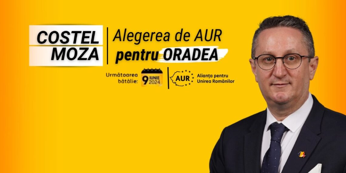 Candidatul din partea Alianței pentru Unirea Românilor la funcția de primar al municipiului Oradea transmite un mesaj cetățenilor: