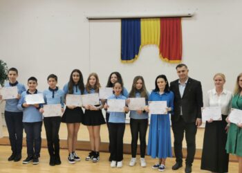 Olimpicii naționali din Sânmartin au fost premiați de primarul Cristian Laza
