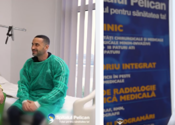 Un bărbat cu o tumoră de orofaringe de 20 cm, care se extindea în baza limbii, în regiunea palatului moale și a vălului palatin, a  tratat cu succes de  doctorul Andrei Țent. A făcut trei operații într-o singură intervenție