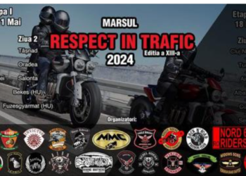 Marşul prin județe din cadrul campaniei anuale Respect în Trafic ajunge la Oradea și Salonta