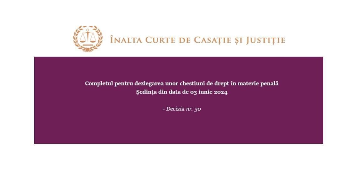 HP admis referitor la punerea în mișcare a acțiunii penale și retragerea cererii prealabile