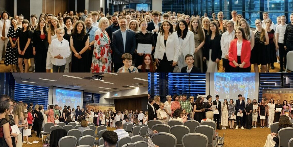Încheiere de an academic la Academia de Business și Leadership Open Tribe