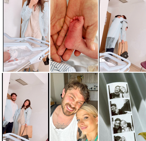 Ana Baniciu și milionarul orădean Edy Kovacs copleșiți de emoții și mai fericiți ca niciodată. ”Ne-am rugat să fie sănătos… dar e perfect! Suntem topiți de iubire și recunoștință”