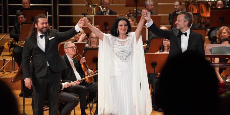 Angela Gheorghiu, pe scena din Piața Unirii, în cadrul Sounds of Oradea Festival