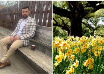 Sfințește locul. Tânărul Alexandru Berar, Grădinarul bihorean, va planta 200.000 de bulbi de flori într-o locație superbă din Copăcel