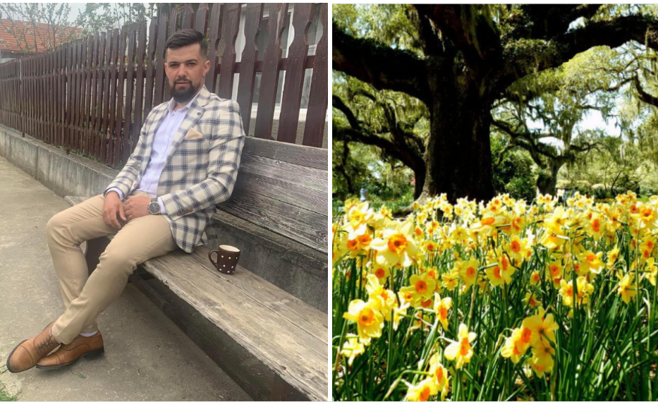 Sfințește locul. Tânărul Alexandru Berar, Grădinarul bihorean, va planta 200.000 de bulbi de flori într-o locație superbă din Copăcel