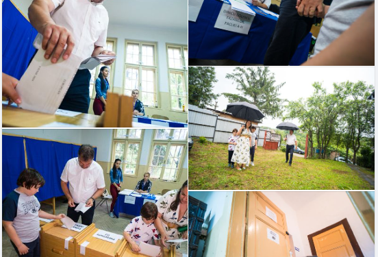 Candidatul la șefia CJ Bihor care a votat chiar de ziua lui:Am votat cu cei care au lucrat la dezvoltarea așezărilor din Transilvania