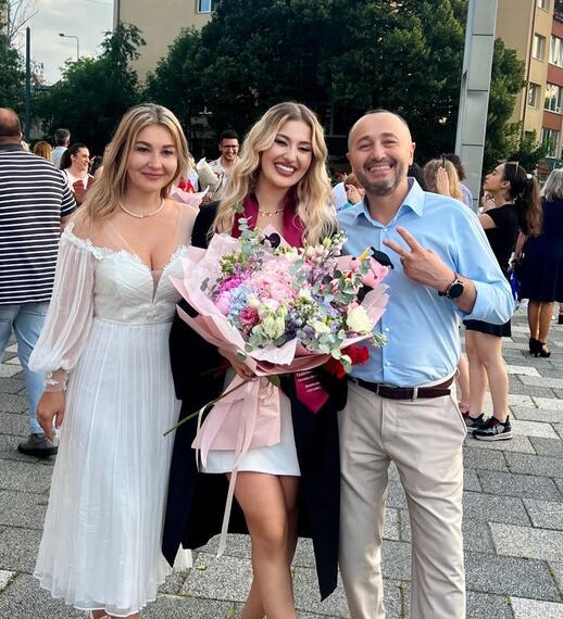 Andreea Pop, fiica fostului prefect Claudiu Pop, absolventă de Drept la UBB, după un parcurs excepțional