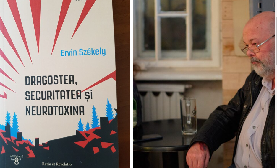 Fostul parlamentar și jurnalist Szekely Ervin își lansează volumul Dragostea, securitatea și neurotoxina