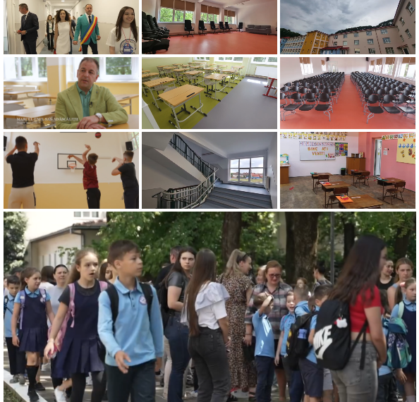 GALERIE. Goga II Marghita, școala cu imagine occidentală, inaugurată