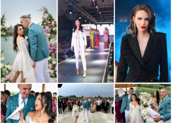 Designerul orădean Camelia Vlas a făcut rochia de mireasă a marii campioane Larisa Iordache