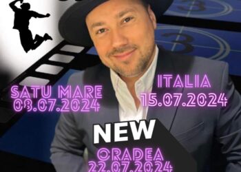 Premieră în Oradea. Masterclass organizat de tenorul Nagy Norbert, fostul elev al lui Andreea Bocelli şi a lui Luciano Pavarotti