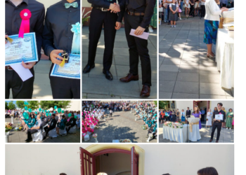 Ce visează Andrei Petrache și Lucas Bora, șefii de promoție de la Teodor Neș Salonta. Discurs impresionant sub formă de poem alegoric