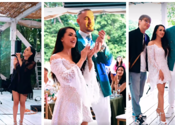 VIDEO. Salontanul Zodier, surpriză-bombă la nunta marii campioane Larisa Iordache. Și-a anunțat căsătoria pe melodia lui