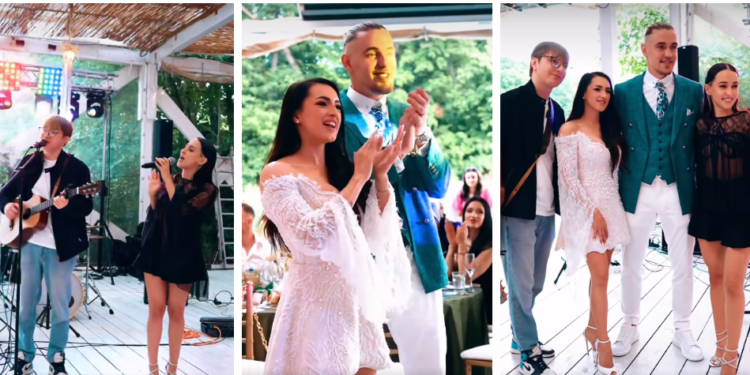VIDEO. Salontanul Zodier, surpriză-bombă  la nunta marii campioane Larisa Iordache. Și-a anunțat căsătoria pe melodia lui