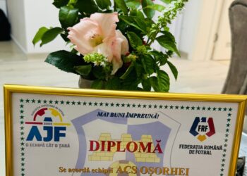 O nouă distincție pentru Clubul Sportiv Oșorhei