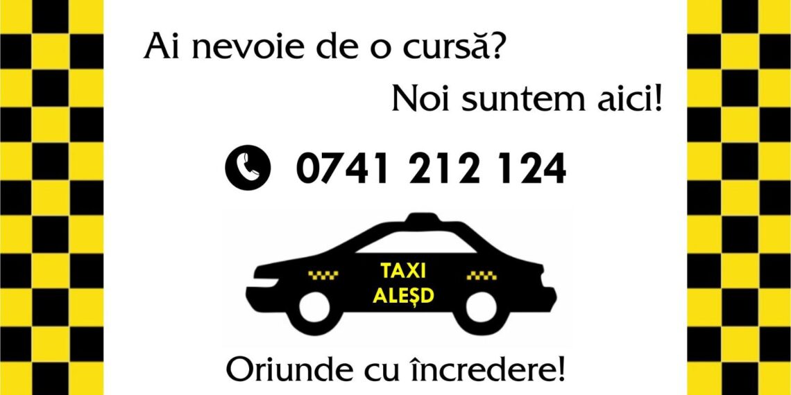 Servicii de taxi pentru locuitorii din Aleșd