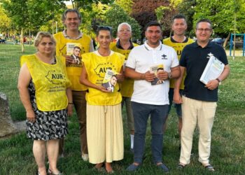 Costel Moza și Ciprian Blejan susțin Planul Simion prin care se vor construi 1.000.000 de apartamente. Invitați să semneze contractul cu George Simion