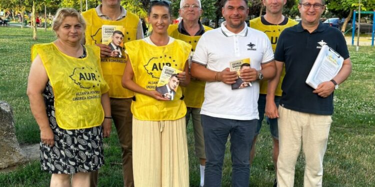 Costel Moza și Ciprian Blejan susțin Planul Simion prin care se vor construi 1.000.000 de apartamente. Invitați să semneze contractul cu George Simion