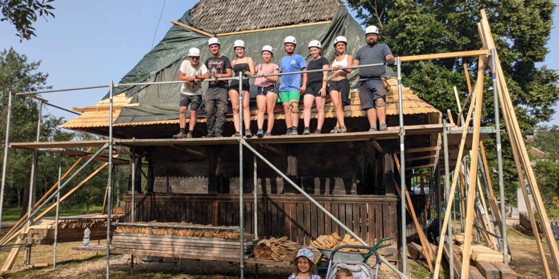 Biserica de la 1700 din Margine, reabilitată