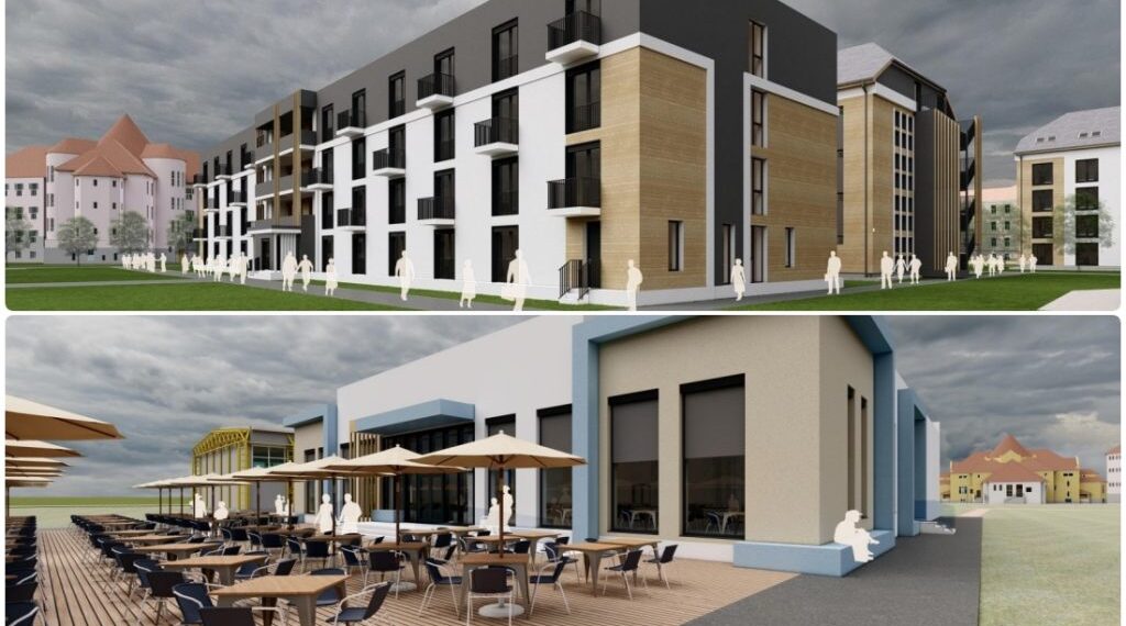 Cum vor arăta căminul și cantina U Oradea construite cu 40 milioane de lei din PNRR