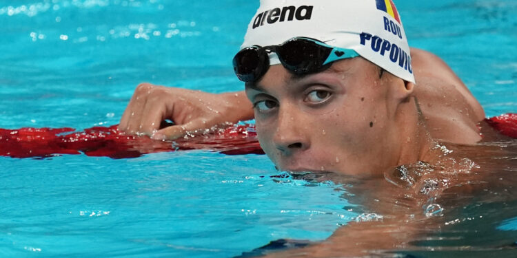 Finala lui David Popovici, azi de la 21:40