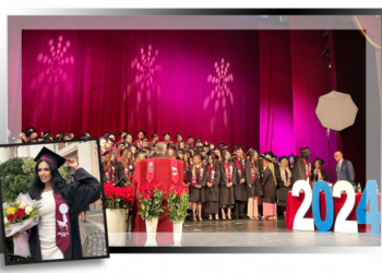 Viitorii avocați, judecători, notari, curs festiv. Călina Mitra, Miss Globe România 2022, în generația 2024 a Facultății de Drept Oradea