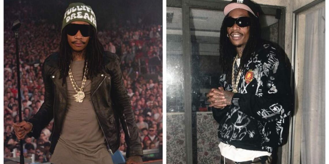 Rapper-ul Wiz Khalifa, saltat de poliție  dupa ce și-a aprins un joint pe scenă