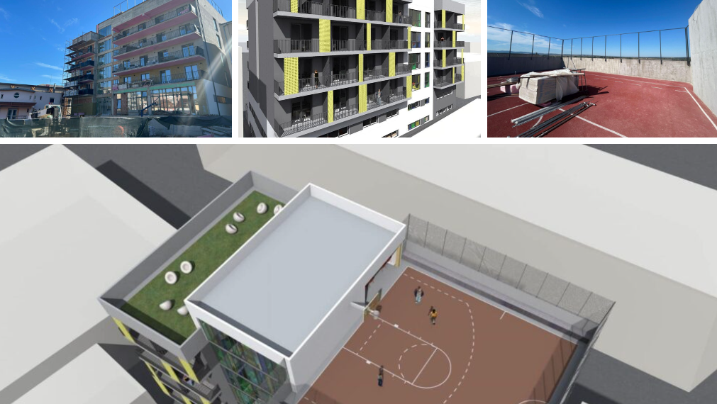 Ore de sport la înălțime.Un proiect pe care primarul Marghitei și-l dorea de 18 ani.Centru Educațional Multifuncțional ”Octavian Goga” Marghita realizat 75%