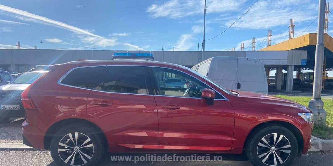 Mașină de 30.000 euro, căutată de autoritățile din Belgia, descoperită în PTF Borș II